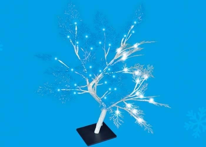 ULD-T3550-054/SWA WHITE-BLUE IP20 FROST Дерево светодиодное Морозко ULD-T3550-054/SWA WHITE-BLUE IP20 FROST Дерево светодиодное Морозко