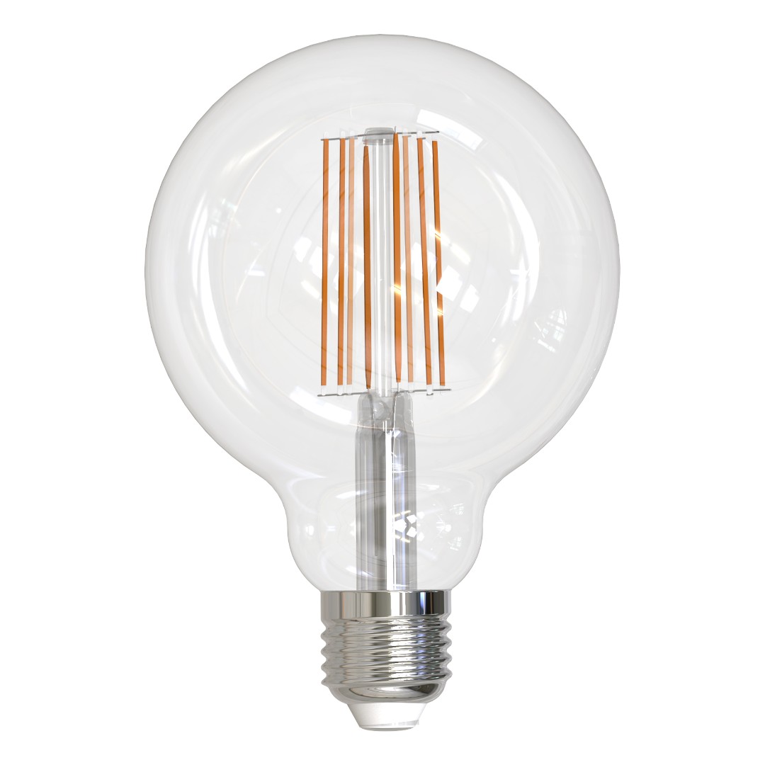 LED-G95-15W/4000K/E27/CL PLS02WH Лампа светодиодная. Форма шар LED-G95-15W/4000K/E27/CL PLS02WH Лампа светодиодная. Форма шар