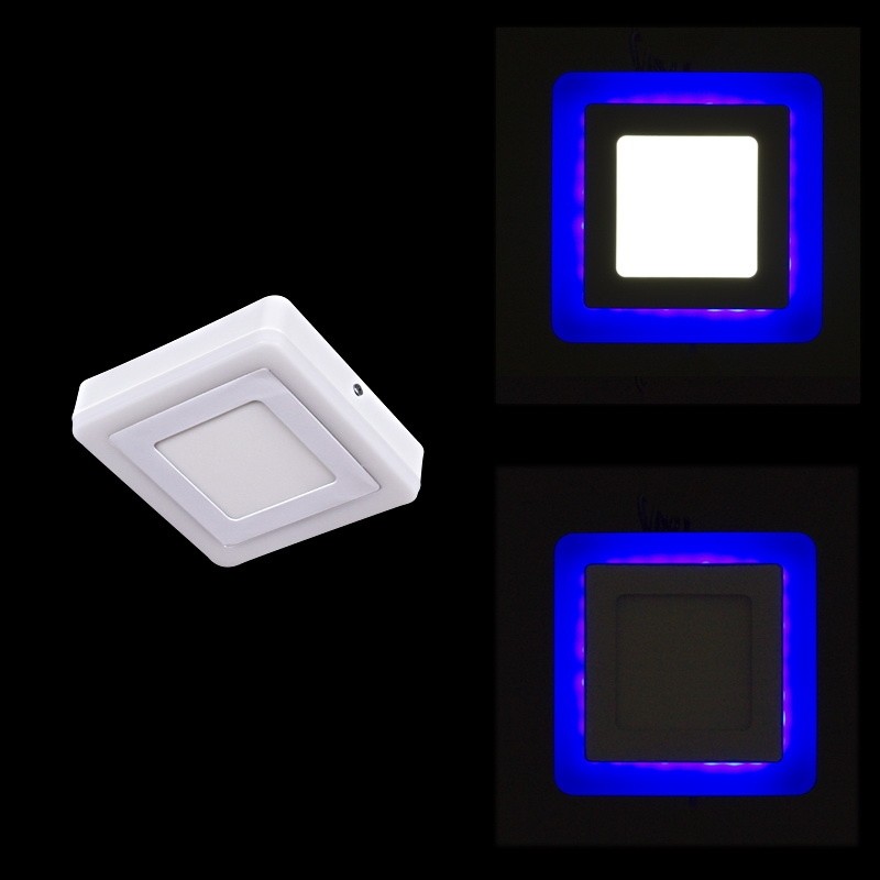 91506-9.5-001TM LED6+3W WH/DL+BL панель светодиодная накладная 91506-9.5-001TM LED6+3W WH/DL+BL панель светодиодная накладная